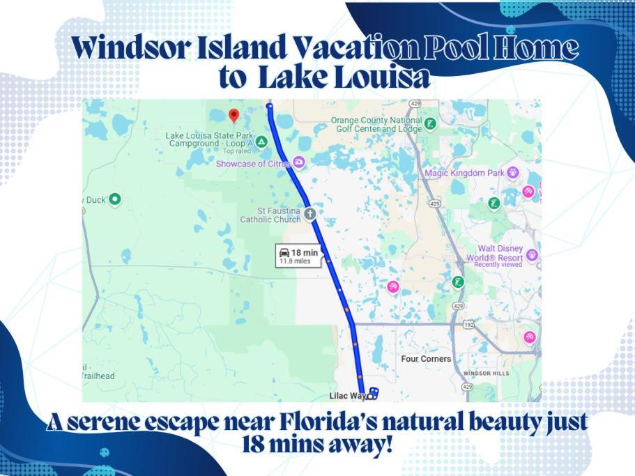 Windsor Island Vacation Pool Home Davenport Eksteriør billede